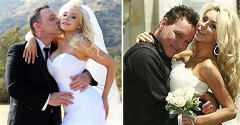 Courtesy of courtney stodden and doug hutchison. Here comes the bride (again): Courtney Stodden has second ...
