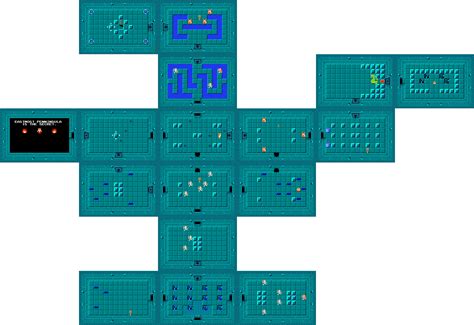 Legend Of Zelda Dungeon Maps World Map