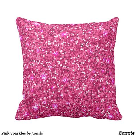 Pink Sparkle Pillow Ifxmywkmoxjkhikhvxgkpu