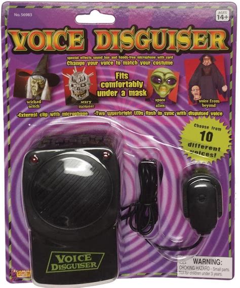 Voice Changer With Microphone Electronic Halloween Effects The