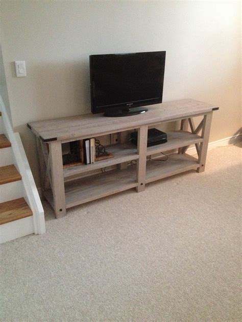 Thousands of readers are saving by building their own home furnishings. Ana White | Rustic X Coffee Table and Console - DIY Projects