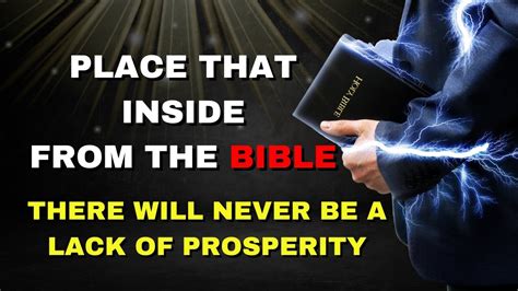 Put This Inside The Bible Attract Prosperity And Wealth See What