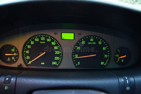 Car Dashboard Stock Photo Image Of Engine Driver Speedometer 6424572