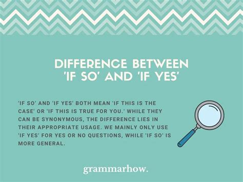 If So Vs If Yes Difference Explained With Examples