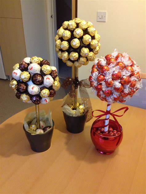 Sweet Trees Made With Ferrero Roche And Lindor Chocolates