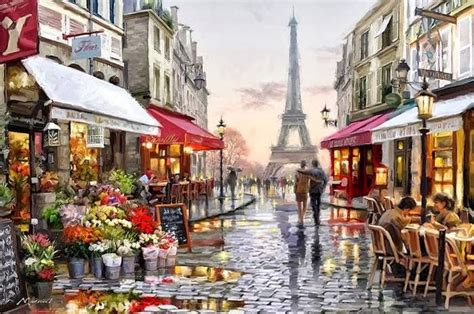 Paris Painting Diy Painting Digital Painting Painting Frames
