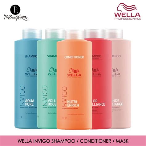 Wella Invigo Full Range Shampoo Conditioner Mask Treatment