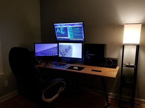 My First Triple Monitor Setup Any Feedback On What Else I Can Do To