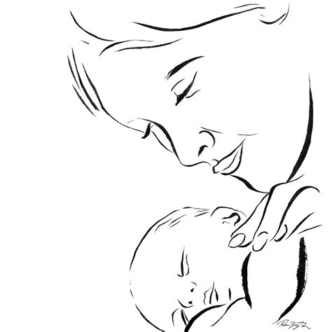 Child Line Drawing At Getdrawings Free Download