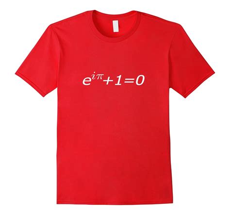 Eulers Identity Maths T Shirt E I Pi 1 0 4lvs