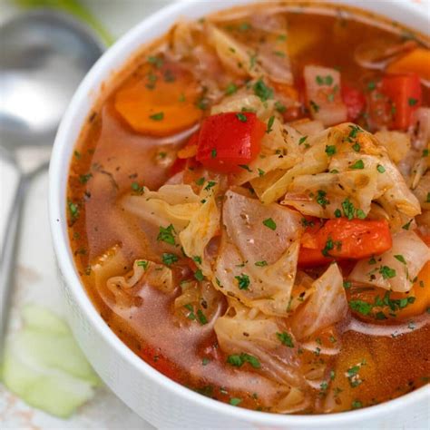 Cabbage Soup Recipe Divas Can Cook Find Vegetarian Recipes