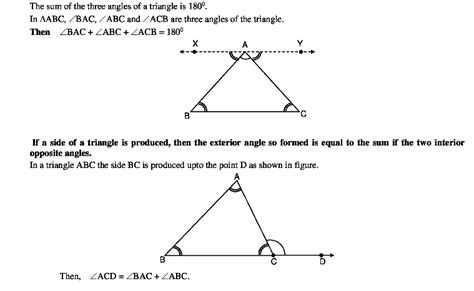 Angle Sum Property Of A Triangle Physics Wallah