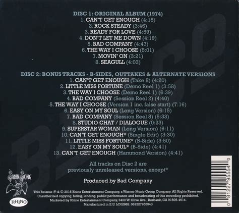 Bad Company Bad Company 1974 2015 Deluxe Edition Avaxhome