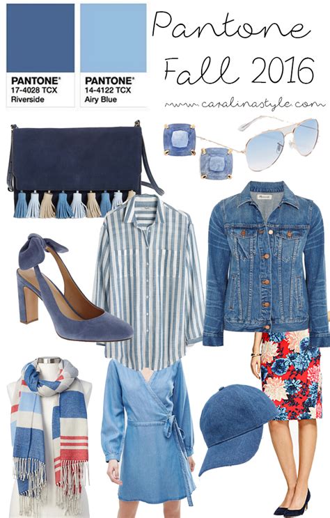 Pantone Fall Colors For 2016 Riverside And Airy Blue Caralina Style