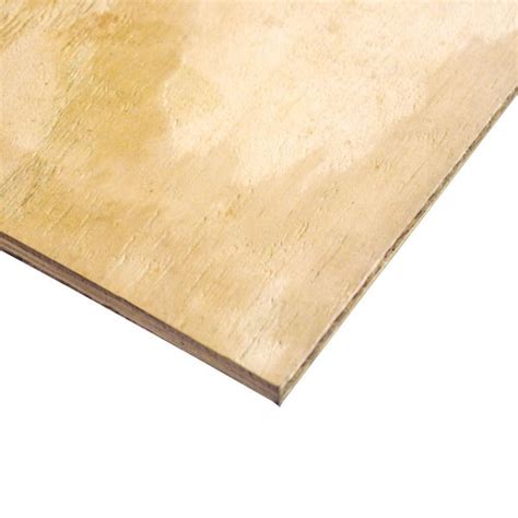 12 In X 4 Ft X 8 Ft Cdx Plywood 1062 The Home Depot