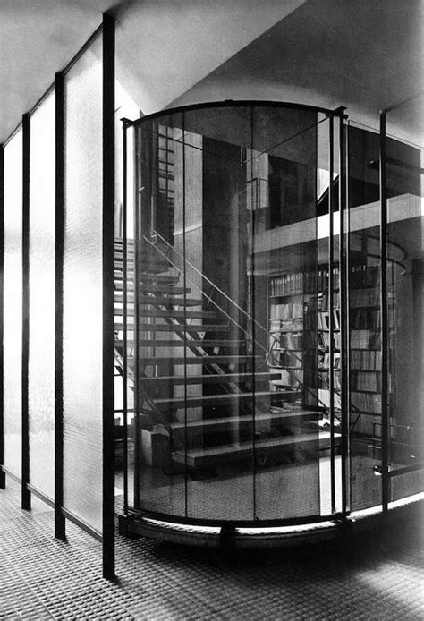 They are both seminal houses that have influenced generations of architects, but ultimately, the maison de verre has perhaps far more relevance to sustainable so they built a big steel frame to hold up her unit and inserted the maison de verre right under it. Pierre Chareau, Maison de Verre, paris (1931). / Pinterest ...