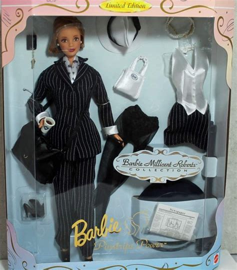 【楽天市場】barbie バービー Millicent Roberts Pinstripe Power Doll＆extra Fashion Limited Edition（1997