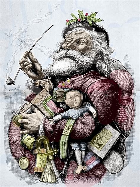 Merry Old Santa Claus Public Domain Clip Art Photos And Images