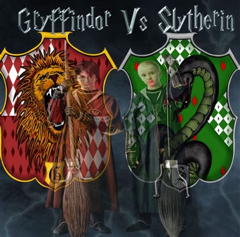Gryffindor Vs Slytherin Harry Potter Amino