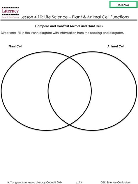 We recommends this plant and animal cell venn diagram worksheet page for you to see. Cells Alive Worksheet Answers Plant and Animal Cell Venn ...