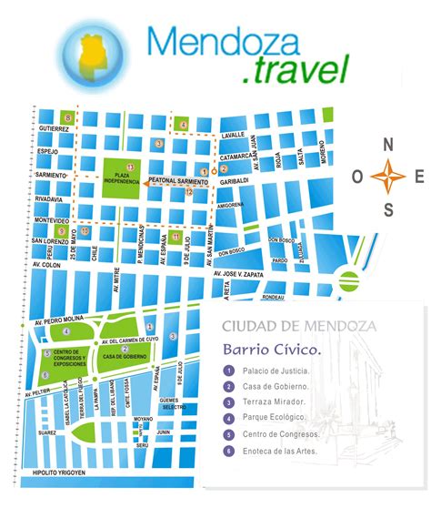 Aspectos Generales De Mendoza Argentina Mapas Ciudades Mapa De Ciudad
