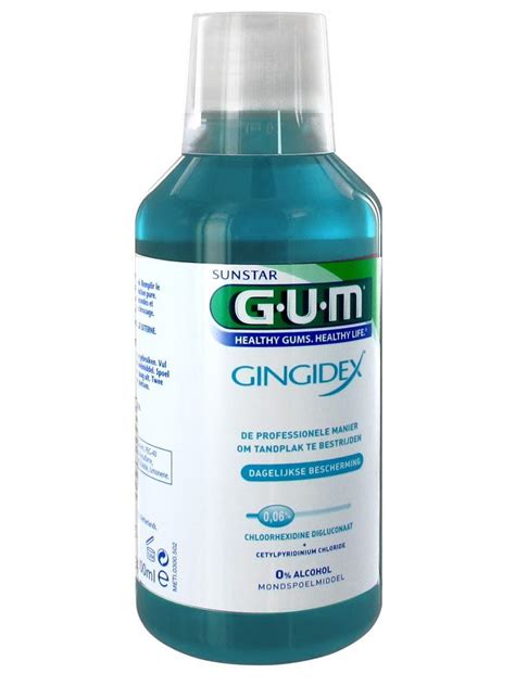 Gum Gingidex Daily Prevention Mouthwash 300ml