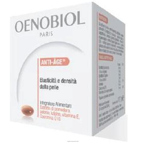 Oenobiol Antiage Q10 30 Capsule Bugiardino Cod 912463130