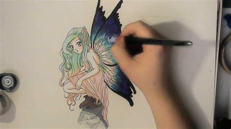 Realistic Fairy Drawing At Getdrawings Free Download