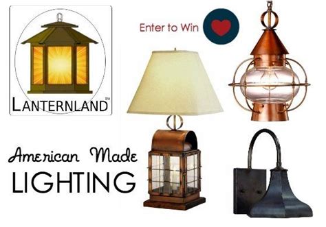 Giveaway American Made Lighting By Lanternland How To Make Light