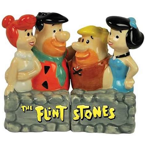 The Flintstones And Rubbles Salt And Pepper Shaker Set Westland