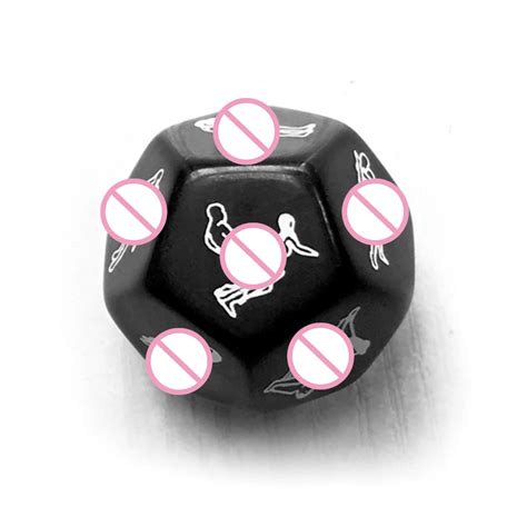12 sides funny sex dice and 6 sides erotic craps sex glow toy for adults sexual