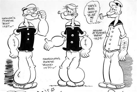 Image Popeye Through The Ages Popeye The Sailorpedia Fandom