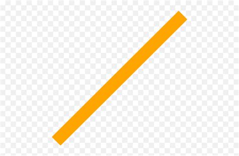 Orange Line 2 Icon Yellow Color Pencil Pngorange Line Png Free