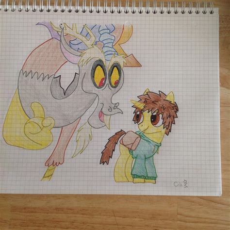 Mlp Oc And Discord By Crazycris13 On Deviantart