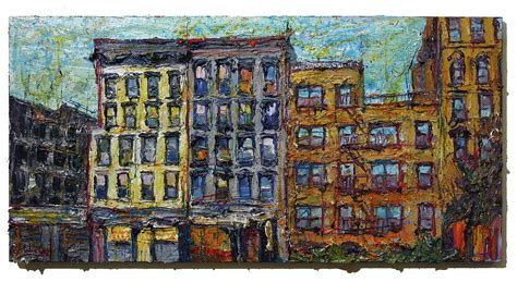 Sold Apartment Painting Art Cityscape Building Abstract