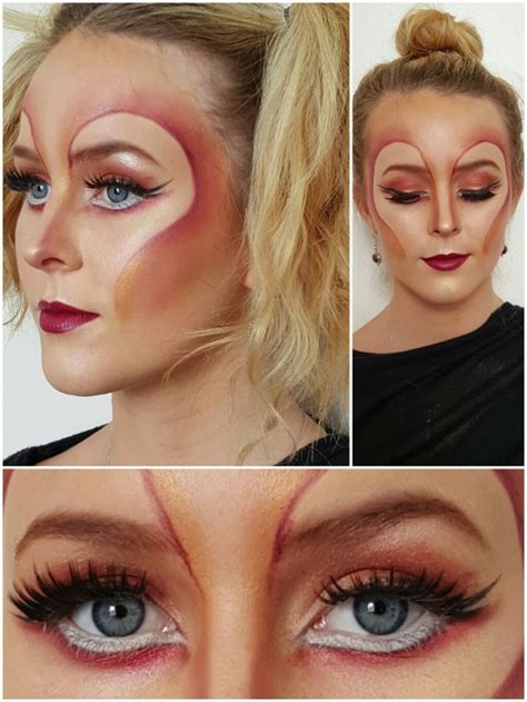 Cirque Du Soleil Inspired Makeup By Mua Jasmin Johnston Face Paint