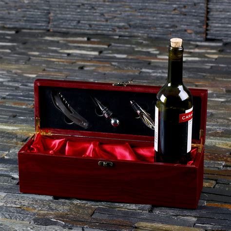 Wine Bottle Case And Accessories T Set Distinctive Goods