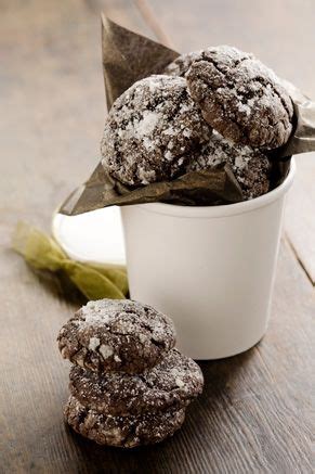 Makes a great cake for christmas or valentine's day! Chocolate Gooey Butter Cookies by Paula Deen. I love the ...