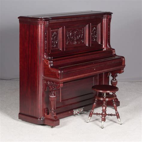 Ludwig Victorian Upright Piano Antique Piano Shop