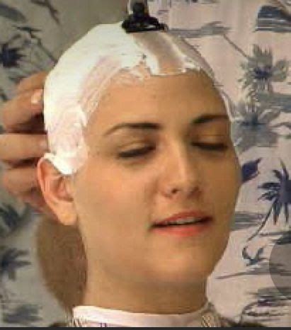 Pin On Bald Women Covered In Shaving Cream 02