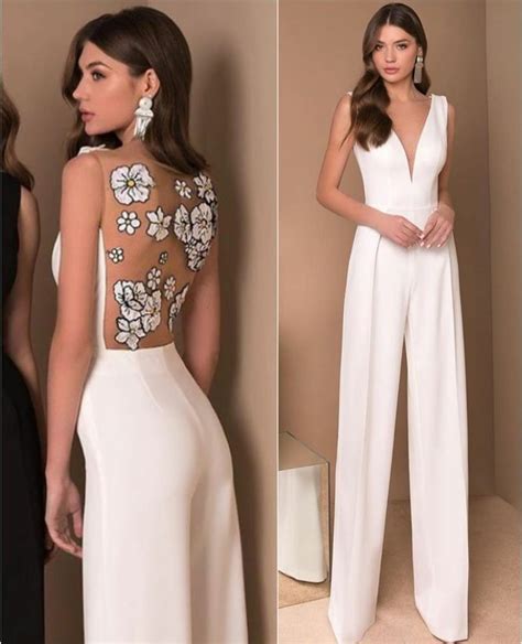 23 Elegant Wedding Jumpsuit Designs The Glossychic Jumpsuit Outfit