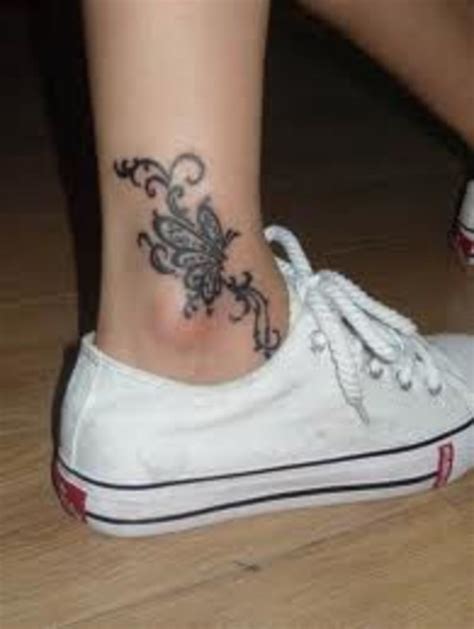 Great Butterfly Ankle Tattoos Ideas And Meanings Butterfly Tattoos