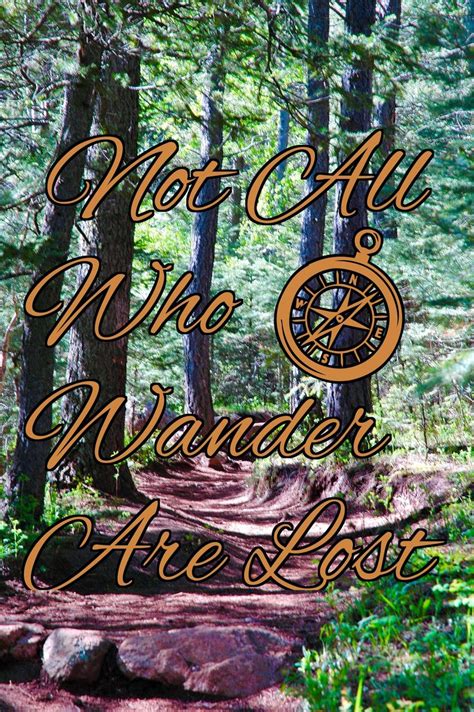 Not All Who Wander Are Lost Wander Book Cover Hiking