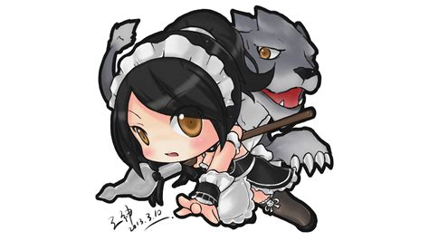 Chibi French Maid Nidalee Wallpapers And Fan Arts League Of Legends