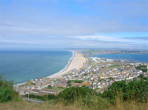 Chesil Beach Chesil Beach As Seen From The Top Of Portland Peter