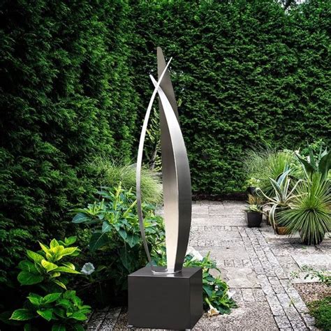 Flight Stainless Steel Garden Sculpture Terrasculpture Modern