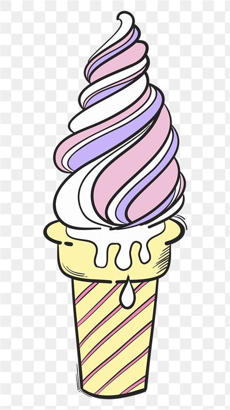 Draw Ice Cream Ice Cream Cute Ice Cream Logo Soft Serve Ice Cream Doodle Png Doodle Icon