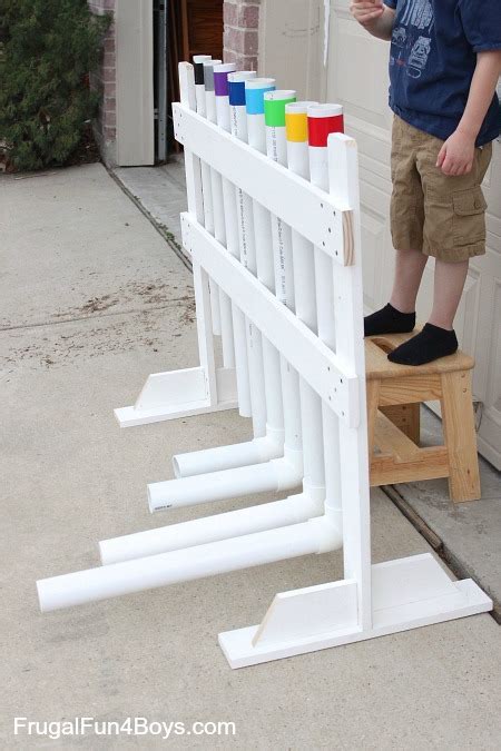 How To Make A Pvc Pipe Xylophone Instrument Frugal Fun For Boys And Girls