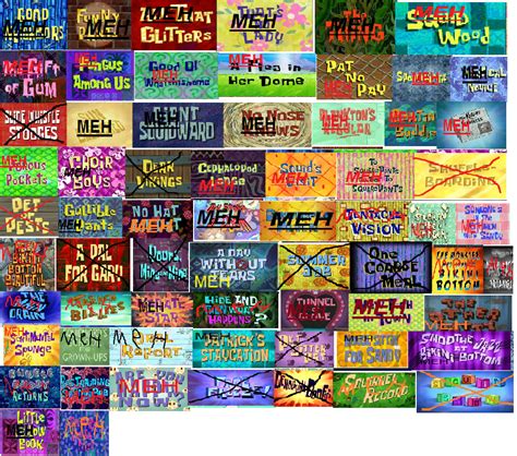 Every Meh Bad Spongebob Episode That Ive Seen By