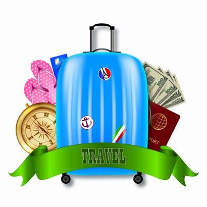 Dinero Gratis Viajar Maleta Suitcase Money Passport